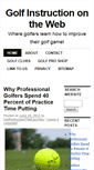 Mobile Screenshot of golfinstructionontheweb.com